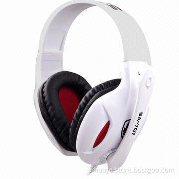 PC Headset with 40mm Loudhailer Diameter, Glossing Painting